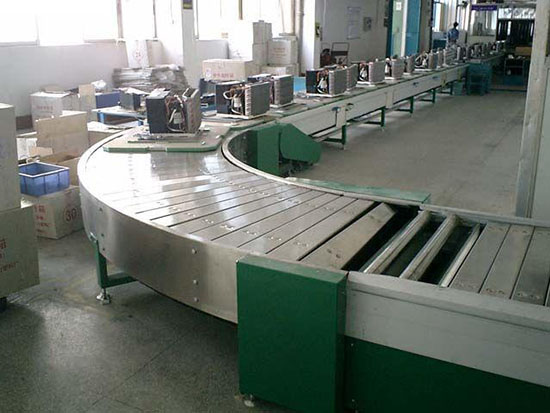 鋼制鏈板輸送機
